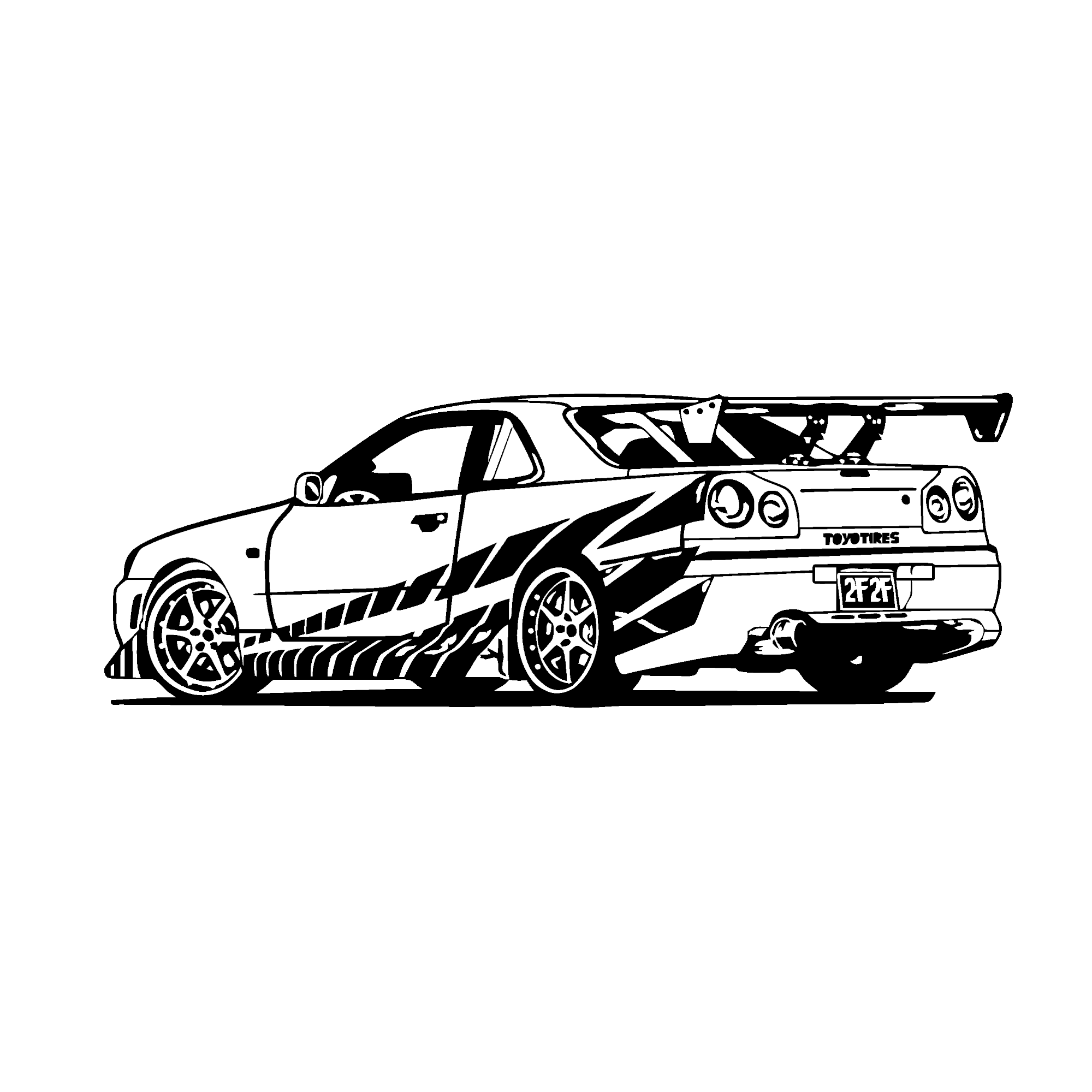 Fast & Furious Nissan Skyline R34